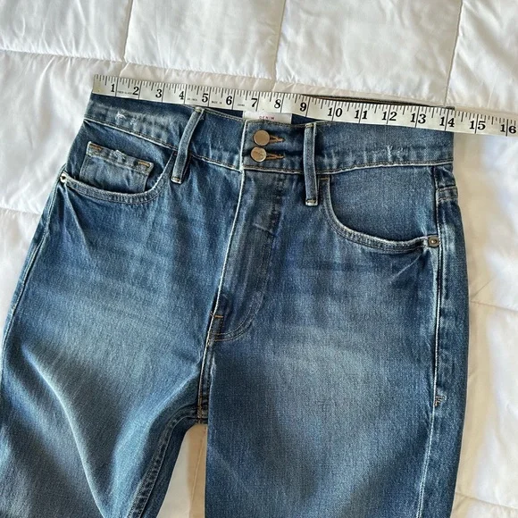 ❌SOLD❌ Frame Heritage Le Sylvie Slender Straight Jeans in Halston Size 27 - Picture 11 of 13